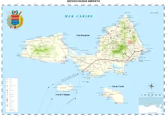 Нуэва-Эспарта на карте