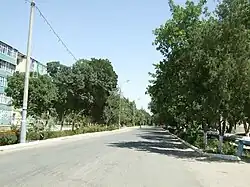 Центральная улица Мустакиллик (ул.Независимости). Бывшая Ленина