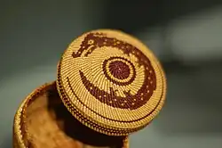 Корзина диаметром 5 см. Племя нутка, Канада