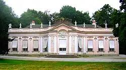 Дворец Амалиенбург близ Нимфенбурга. Бавария. 1734—1739. Проект Франсуа де Кювилье.