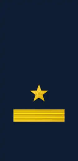 Нарукавная нашивка унтерлейтенанта цур зее