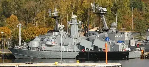 Гром в 2008 году на вооружении 8 РБС-15 Мк2.