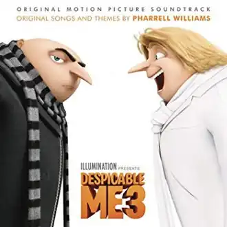 Обложка альбома Фаррела Уильямса и других исполнителей «Despicable Me 3: Original Motion Picture Soundtrack» ()