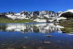 Озеро в парке Стельвио