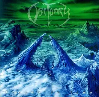 Обложка альбома Obituary «Frozen in Time» (2005)