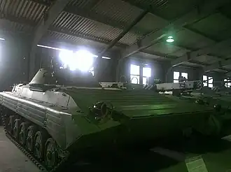 Объект 681 в Бронетанковом музее, г. Кубинка.