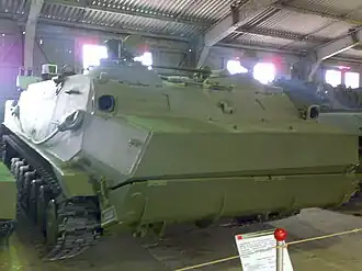 Объект 940 в Бронетанковом музее, г. Кубинка.