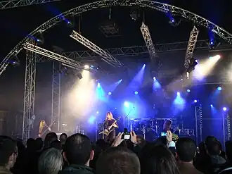 Obscura на ежегодном фестивале Hellfest в 2010 году.