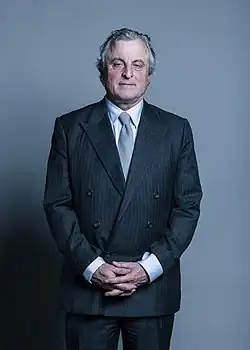 Официальный портрет виконта Астора, 2018 год