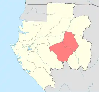 Провинции Габона