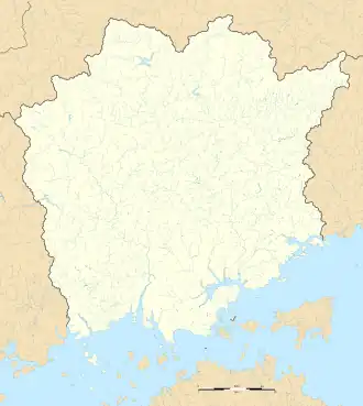 Содзя на карте