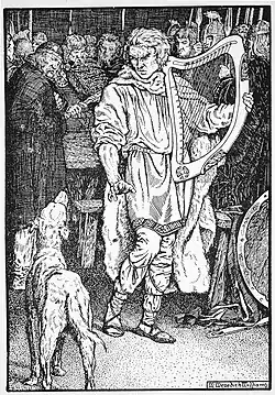 Олав Кваран, рисунок Морриса Мередита Вильямса