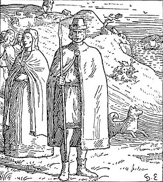 Торир Хунд с копьем