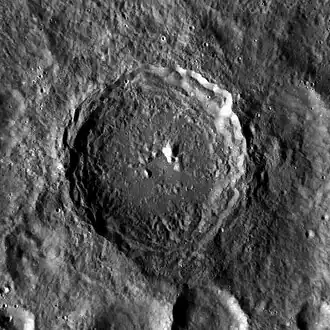 Снимок зонда Lunar Reconnaissance Orbiter.