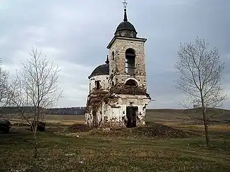 Старинный храм в с. Бараит