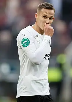 Кожемякин в составе московского «Торпедо» в 2022 г.