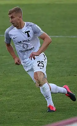 Каплиенко составе московского «Торпедо» в 2021 г.