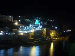 Омкарешвар ночью