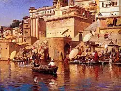 На реке. Бенарес.