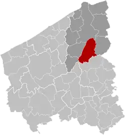 Расположение муниципалитета на карте провинции