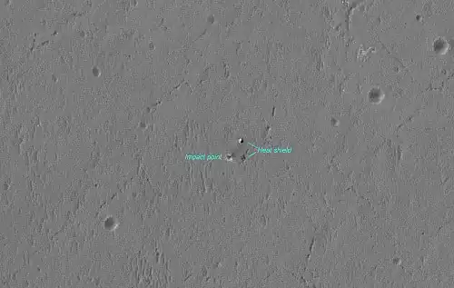 Теплозащитный экран спускаемого аппарата, MRO (29 ноября 2006 года)