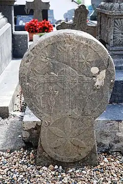 Баскская дискообразная стела