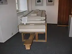 Органные мехи в Музее органов города Боргентрайх, Германия