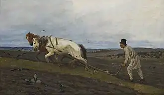 С. Виткевич. Пахота. 1875