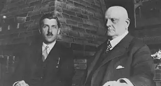 Орлов и Ян Сибелиус (1931).