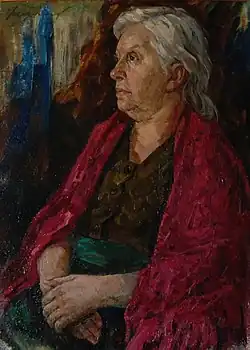 Портрет В. Я. Григорьевой,автор В. С. Орлов