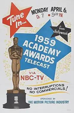 Плакат 31-й церемонии