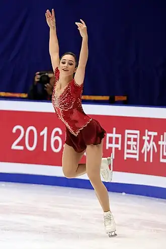 Выступление канадки Кэйтлин Осмонд