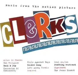 Обложка альбома различных исполнителей «Clerks (Music from the Motion Picture)» ()