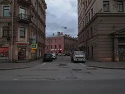 Вид от Лиговского проспекта