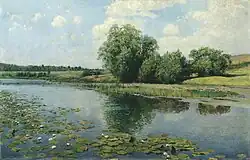Речка в полдень. 1892. Холст, масло. Пермская государственная художественная галерея