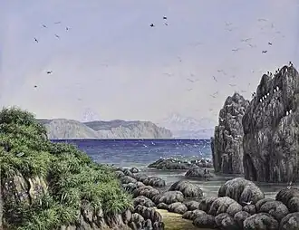 Генрих фон Киттлиц. Остров Старичков, природная пристань