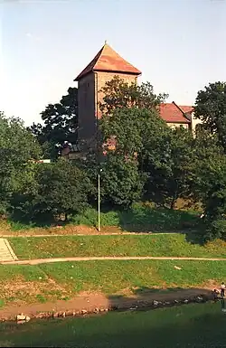 Вид замка с западной стороны