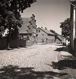 Улица в Отепя, 1930-е годы