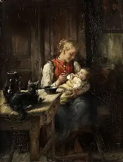 Сестринская любовь (Geschwisterliebe), 1910