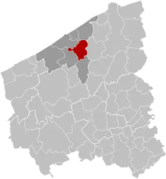 Расположение муниципалитета на карте провинции