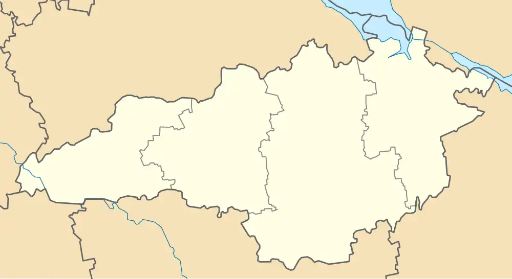 Очеретное на карте