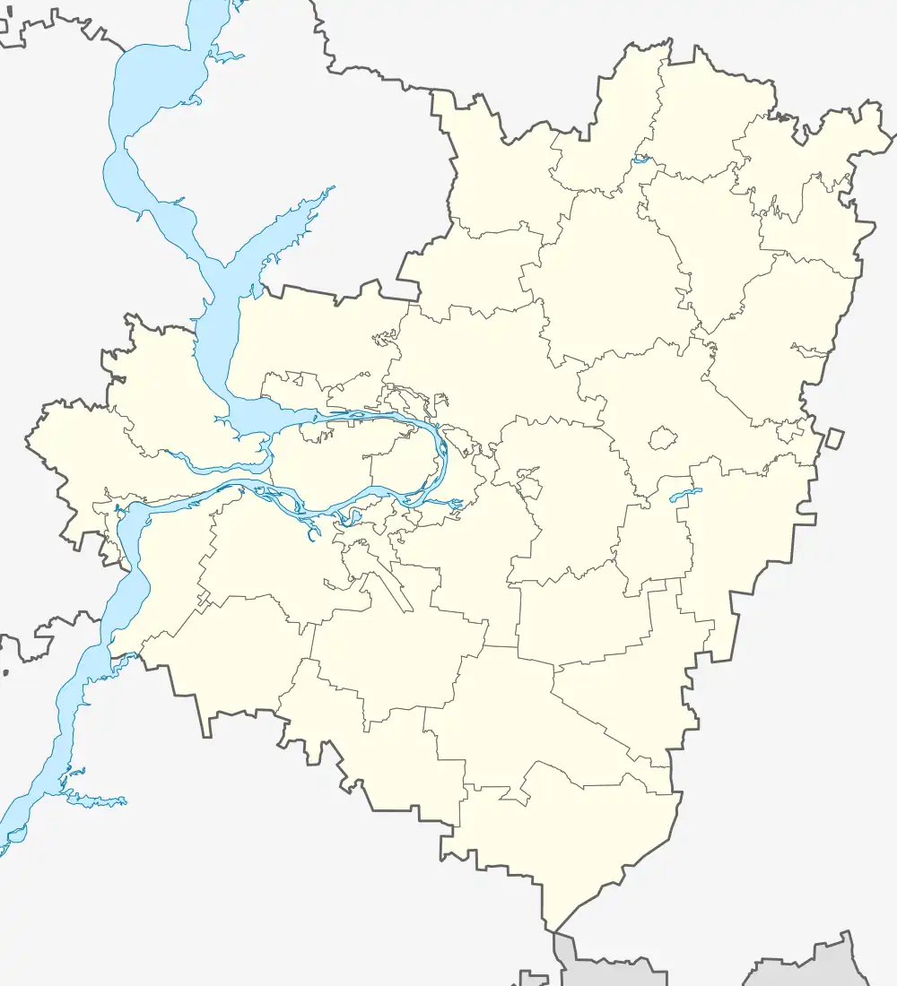 Самарско-Тольяттинская агломерация на карте