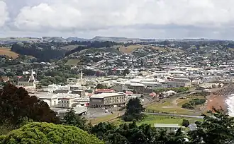 Вид на Оамару