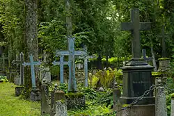 Участок кладбища