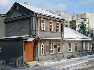 Дом, в котором жил полярный исследователь и революционер В. А. Русанов