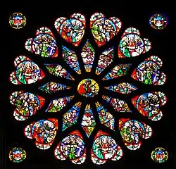 Роза северного трансепта