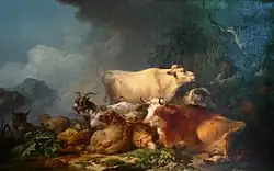 Стадо. 1767. Холст, масло. Дворец Роган, Страсбург