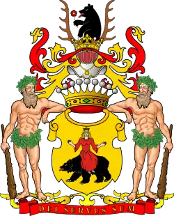 Графский герб рода Островских