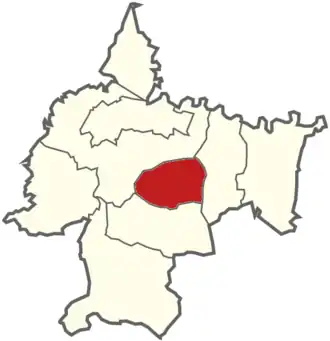 Гмина Полянка-Велька на карте