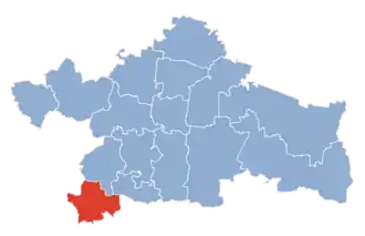 Посвентне на карте